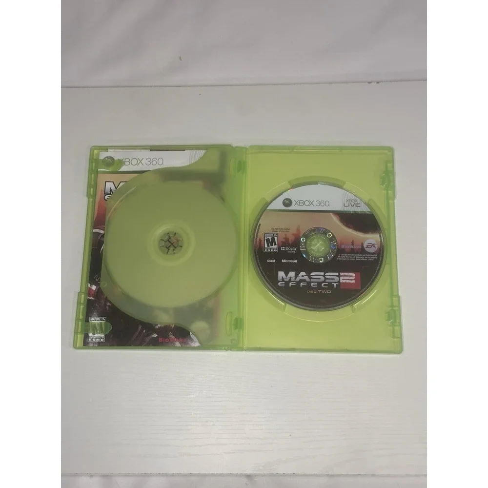 Mass Effect 2 Microsoft Xbox 360 Complete With Manual